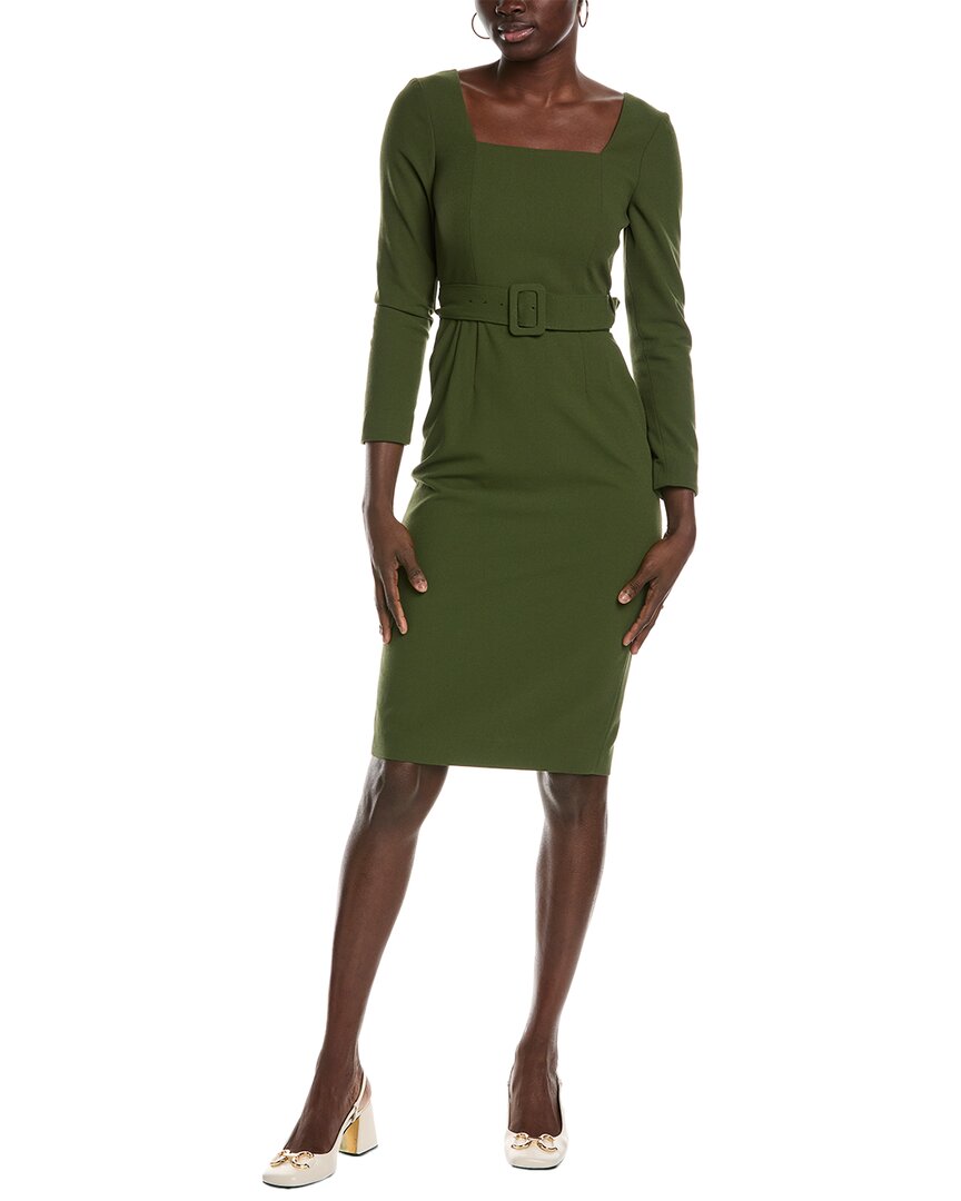 Lk Bennett Carrington Dress In Green