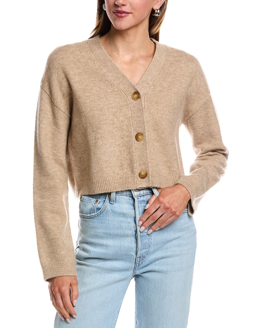 Shop Reveriee Cashmere-blend Cardigan