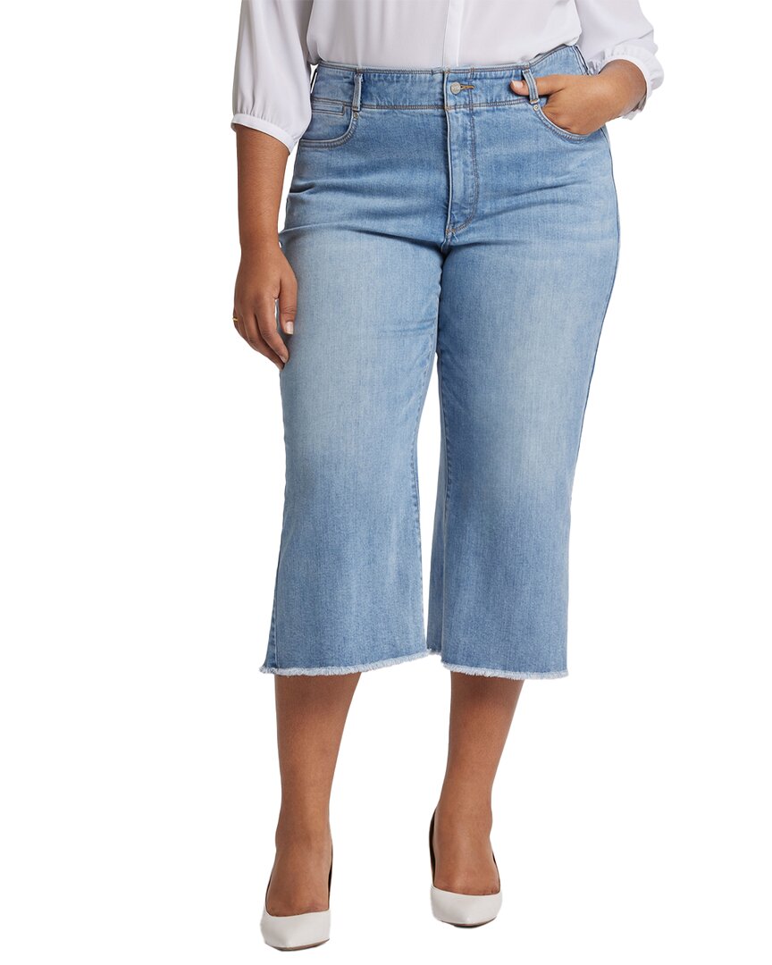Nydj Major High Waist Wide Leg Capri Jeans