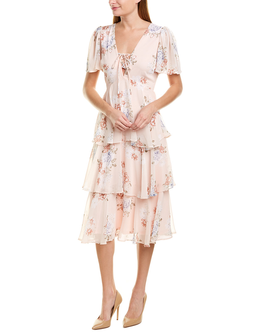 Image of Just Me Ruffle A-Line Dress