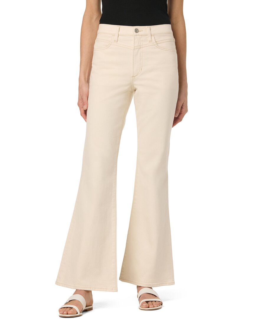 Joe's Jeans The Avery Ecru High Rise Flare Jean