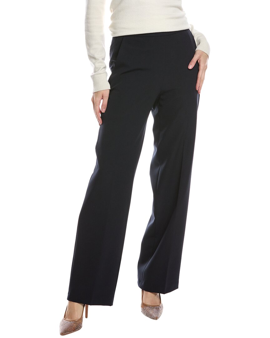 Hugo Boss Telessa Trouser In Blue