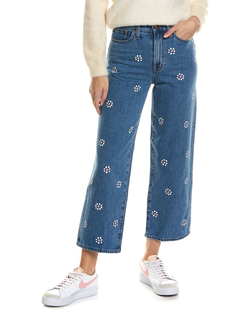 MADEWELL MADEWELL THE PERFECT VINTAGE BRICKHAVEN WASH WIDE LEG JEAN