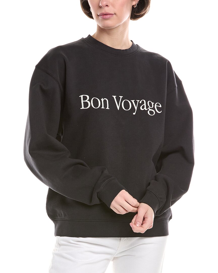 Frame Denim Bon Voyage Crewneck Sweatshirt