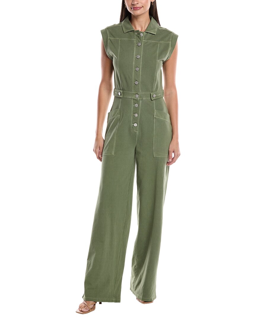 Grey State Jumpsuit In Green