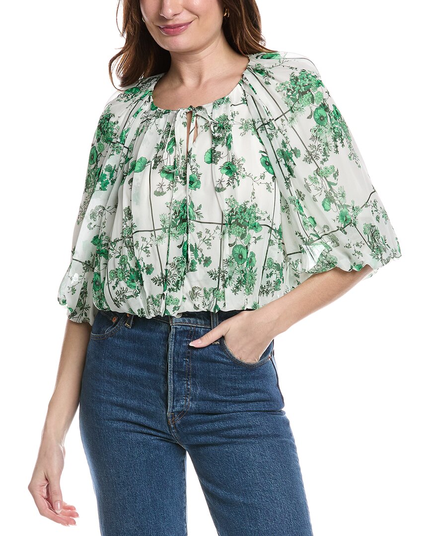 REBECCA TAYLOR REBECCA TAYLOR CONSERVATORY FLEUR BUBBLE TOP 