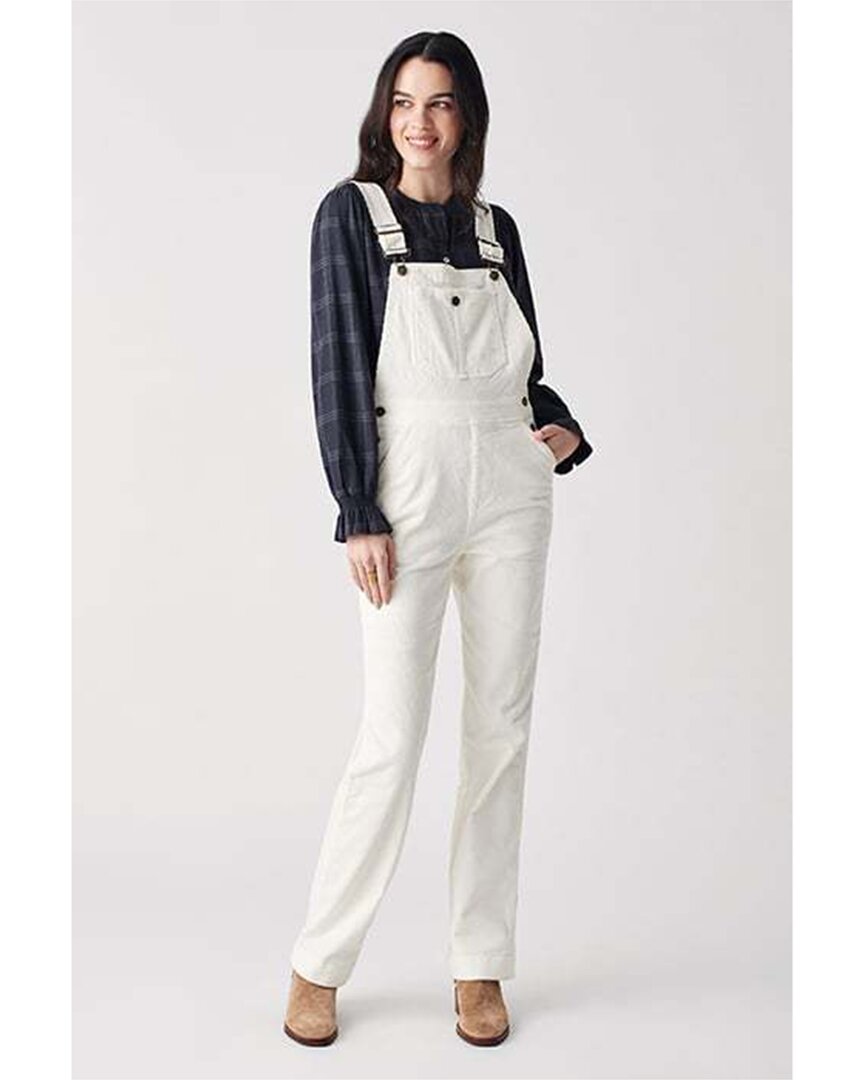 Shop Faherty Walker Cord Overall In Grey