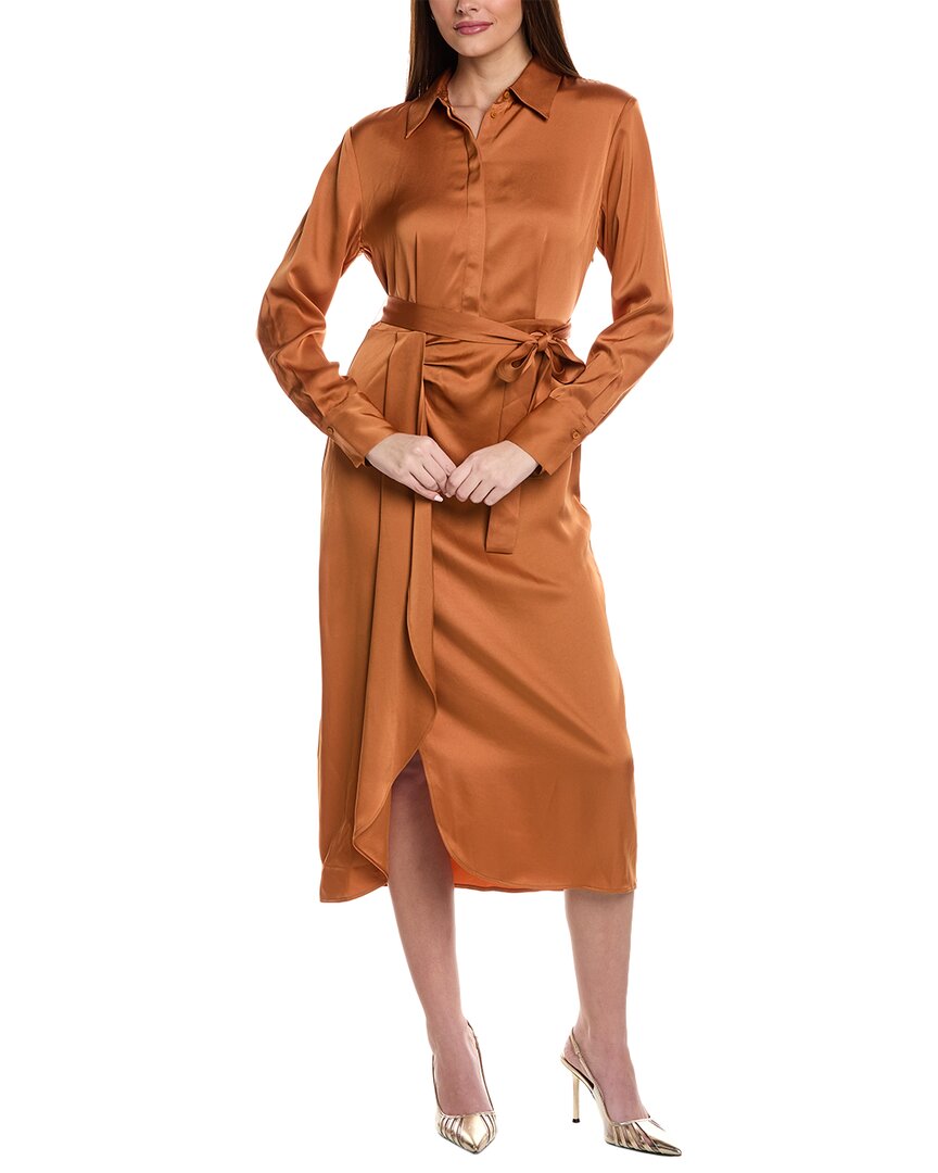 Shop Reiss Arabella Shirt Midi Dress