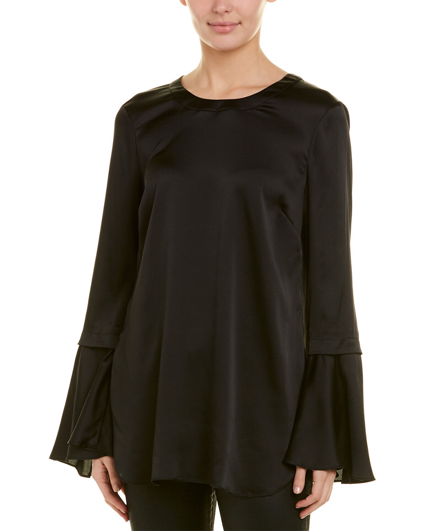 Image of BCBGMAXAZRIA Bell-Sleeve Top