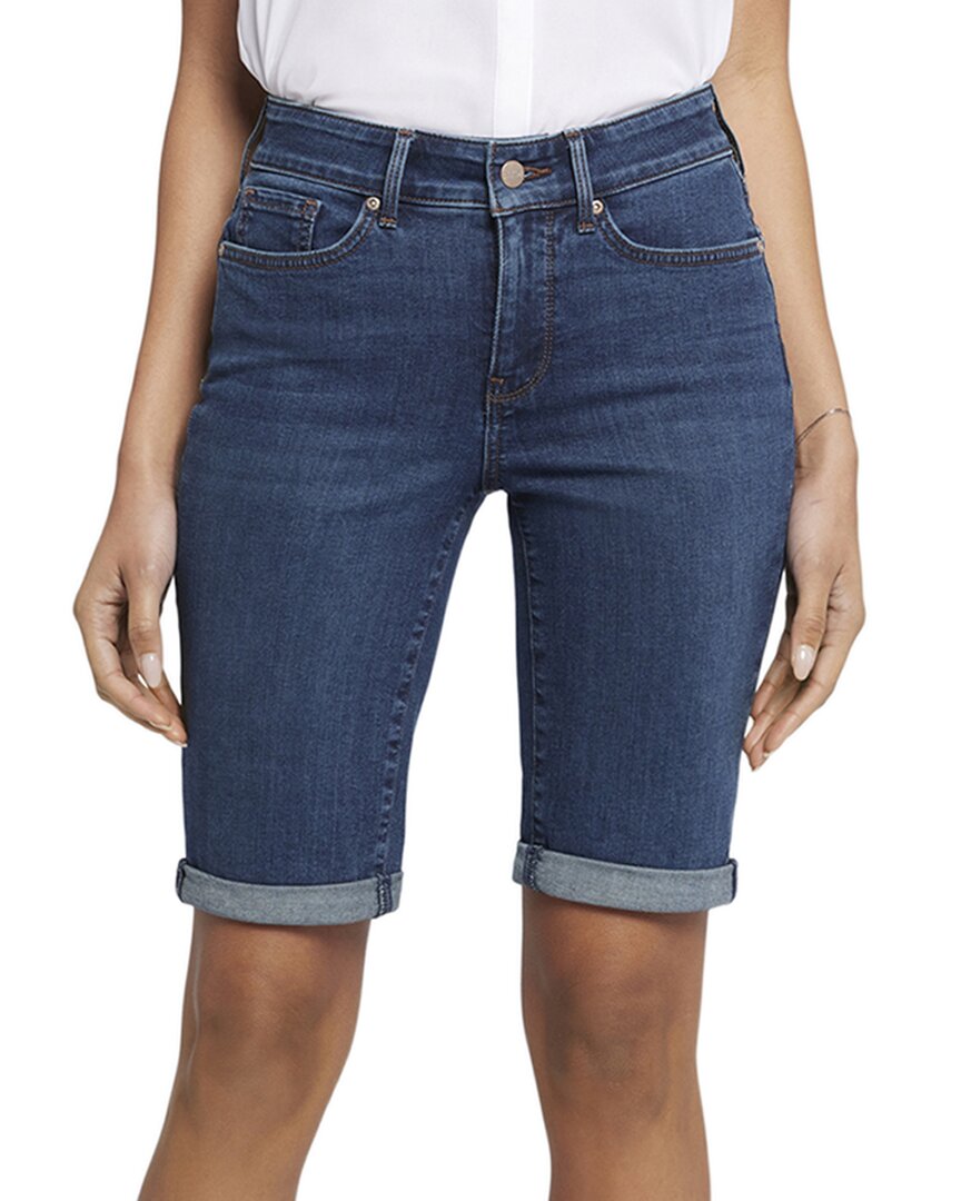 Nydj Briella Roll Cuff Denim Bermuda Shorts
