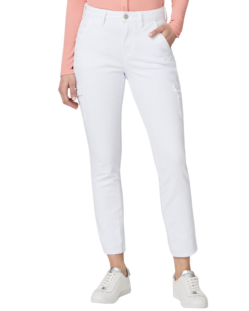 Shop Paige Jolie Crisp White Cargo Pant Jean
