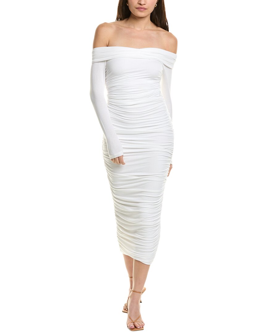 Bardot Arkie Knit Maxi Dress In White