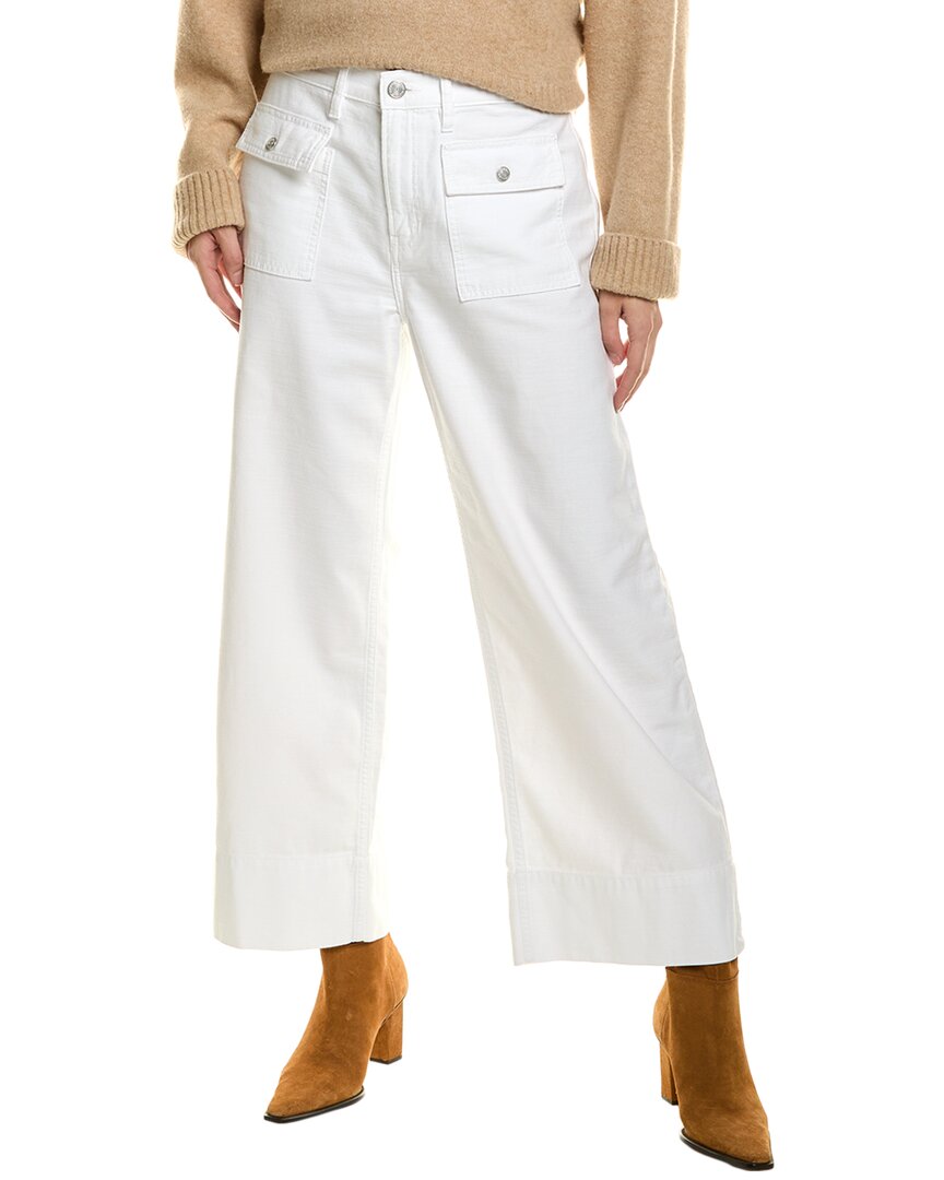 FRAME FRAME DENIM 70S WHITE CROP STRAIGHT JEAN