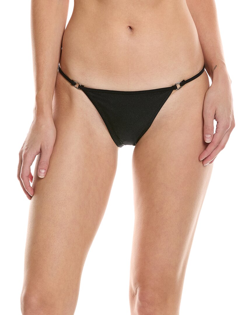 Solid & Striped X Sofia Richie Grainge The Ilona Bikini Bottom In Black
