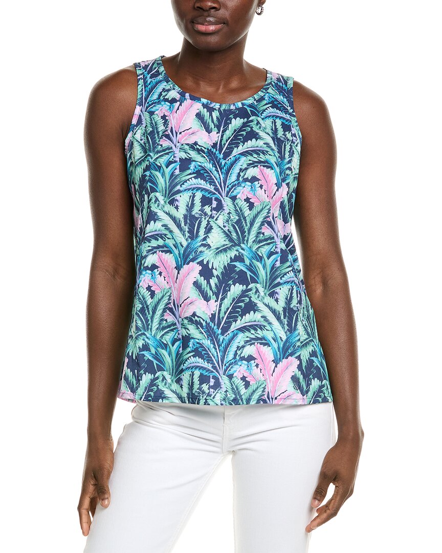 Tommy Bahama Villa Palms Top In Navy