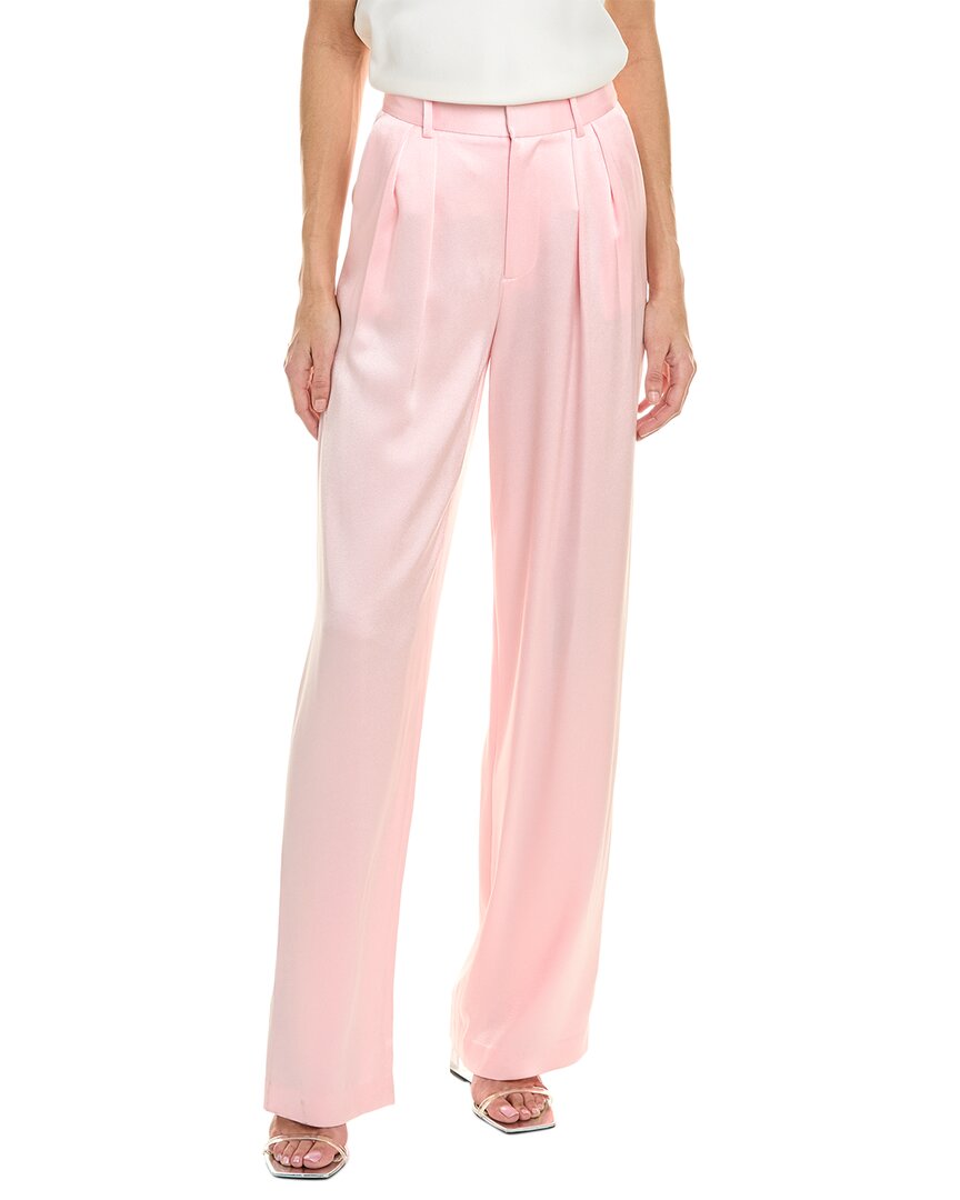 Shop Alice And Olivia Alice + Olivia Pompey Pant In Pink