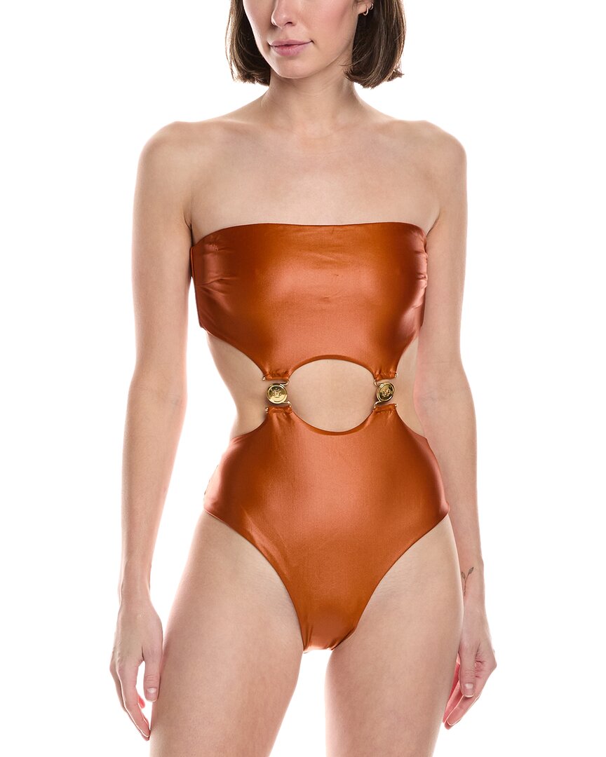 Devon Windsor Georgina One-piece In Orange