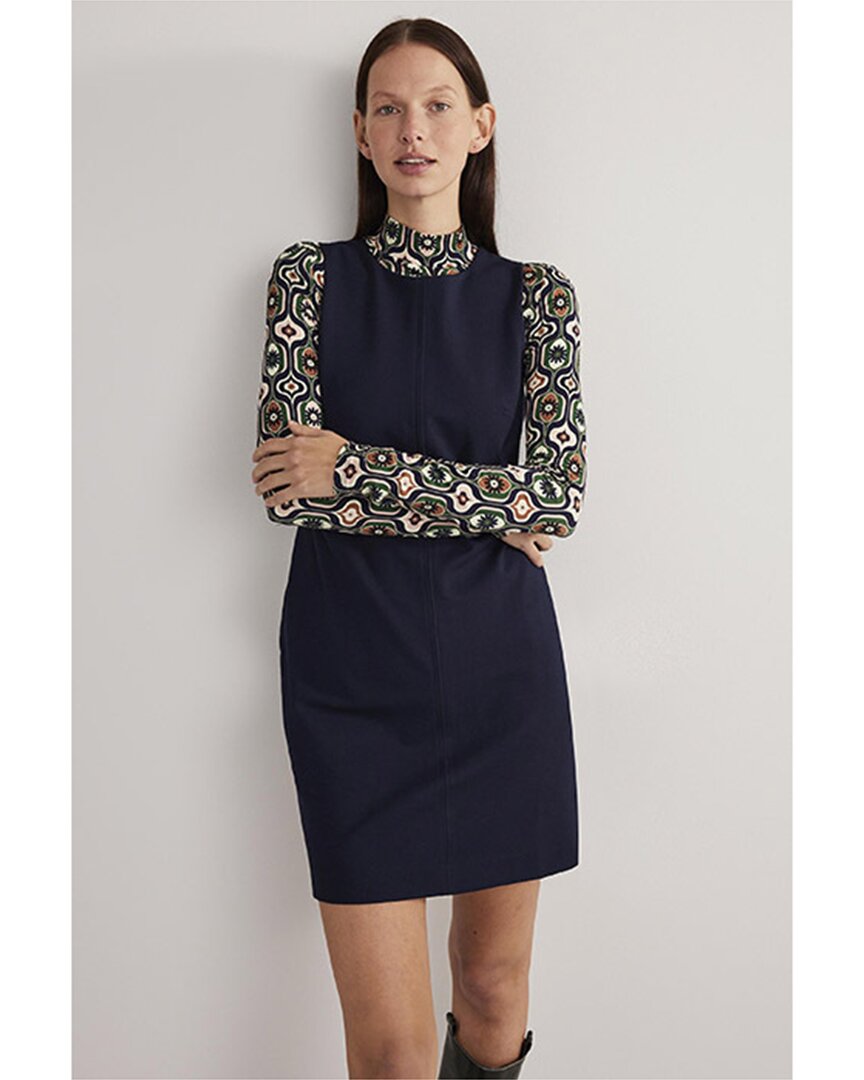 BODEN BODEN JERSEY MIDI SHIRTDRESS 