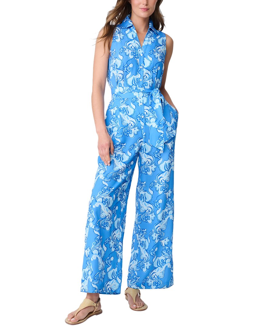 J.mclaughlin J. Mclaughlin Nightingale Jumpsuit In Blue