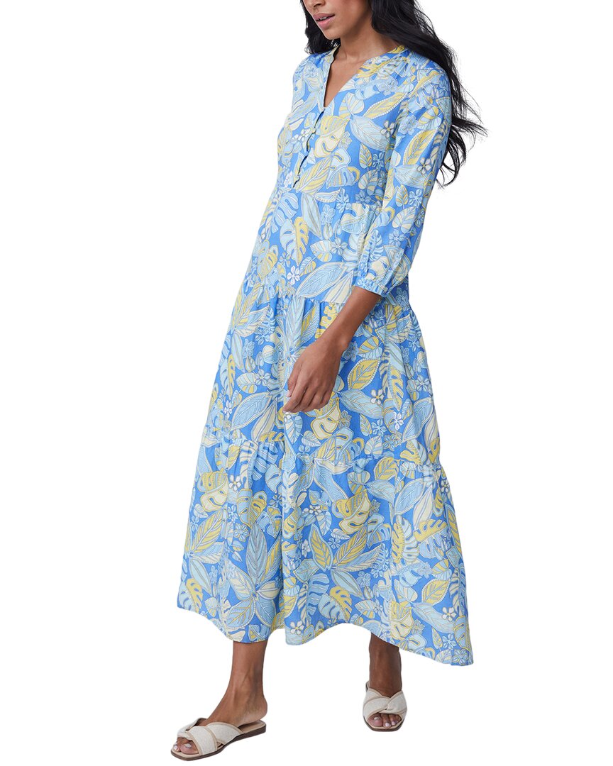 J.mclaughlin J. Mclaughlin Cunningham Linen-blend Dress