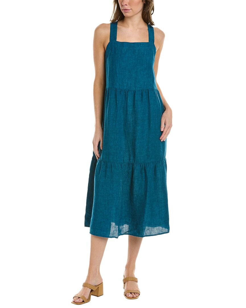 Eileen Fisher Delave Warstwowa sukienka midi Damska | eBay