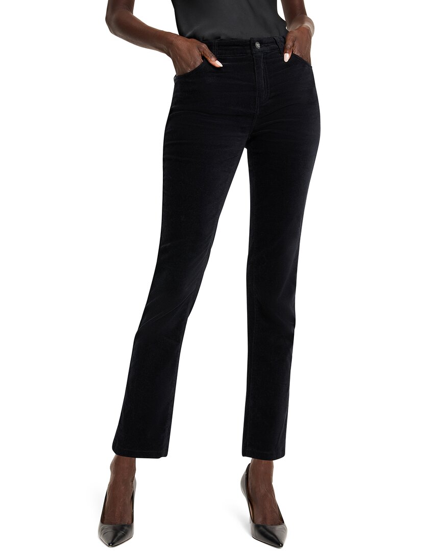 Nic + Zoe Nic+zoe High Waist Stretch Velveteen Straight Leg Ankle Pants