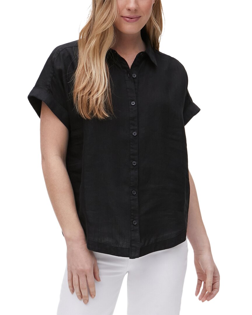 MICHAEL STARS MICHAEL STARS CHARLIE BUTTON DOWN LINEN SHIRT