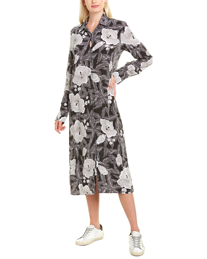 Image of Equipment Christabella Silk Shirtdress