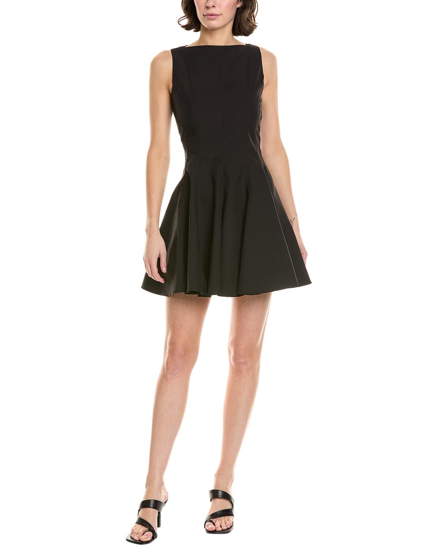 To My Lovers Bubble Mini Dress In Black