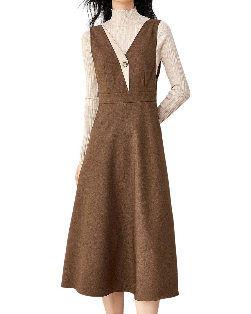 Ounixue Dress In Brown