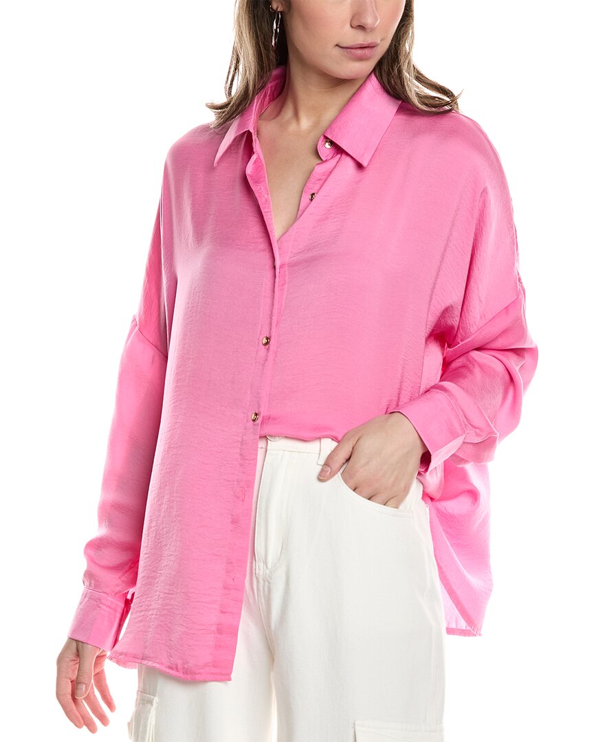 Shop Brook + Lynn Shirt In Pink