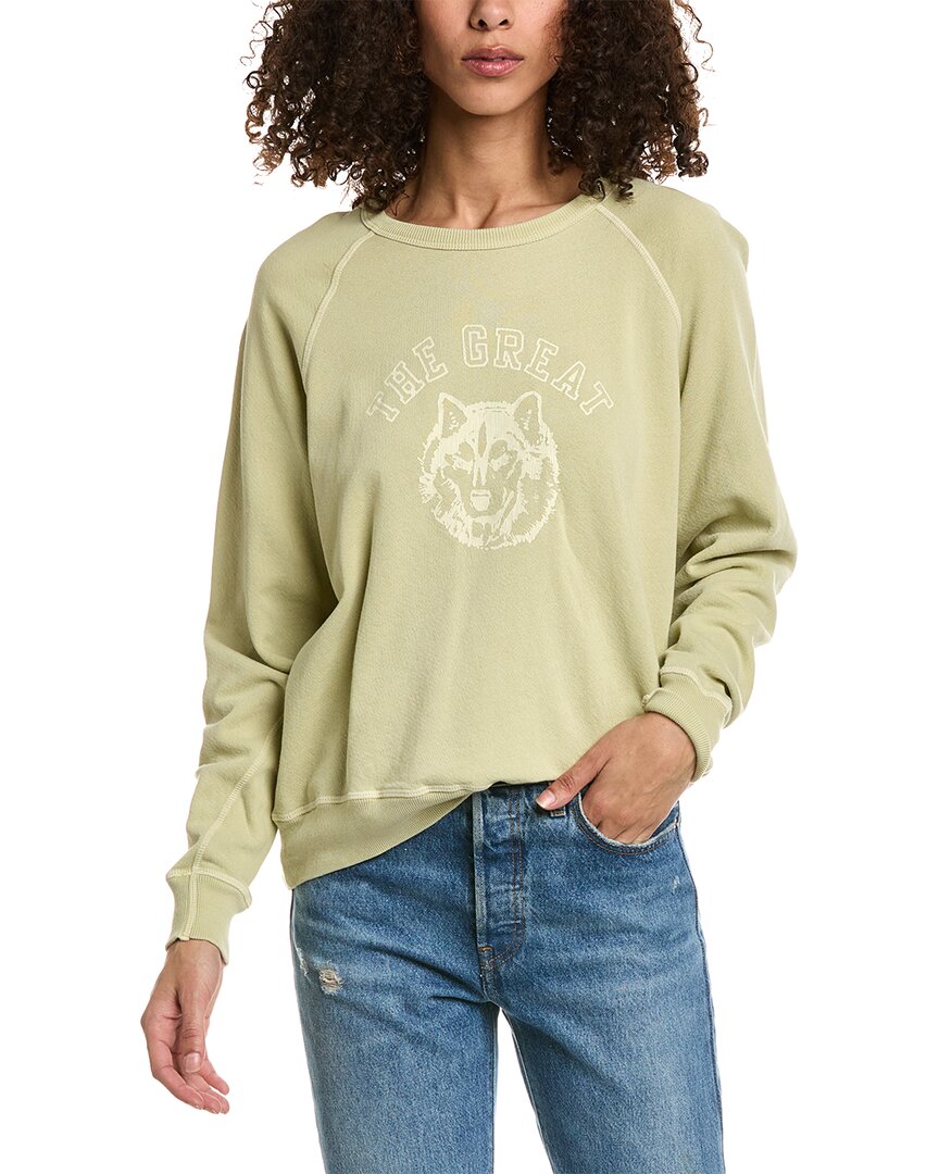 The Great The College Sweatshirt In Green