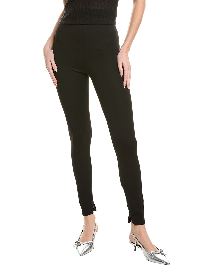 Splendid Split Hem Legging In Black