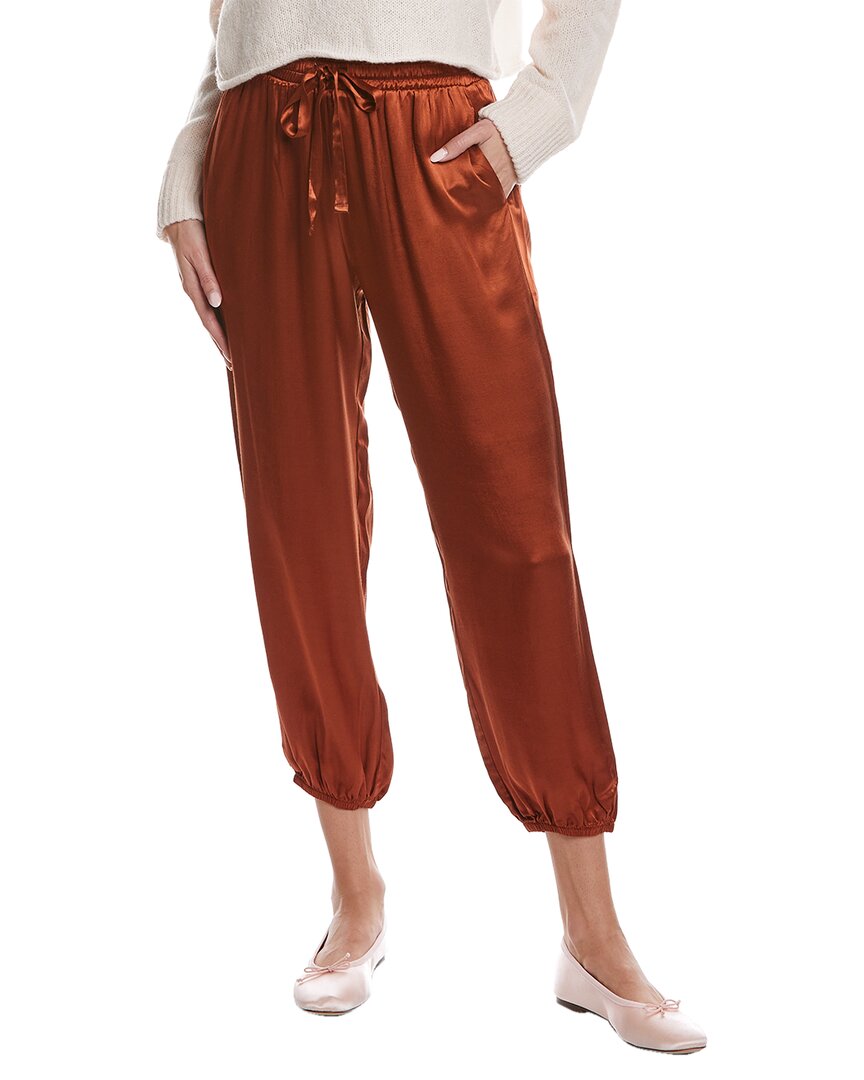 Shop Nation Ltd Del Rey Dressed Up Lounge Pant In Red
