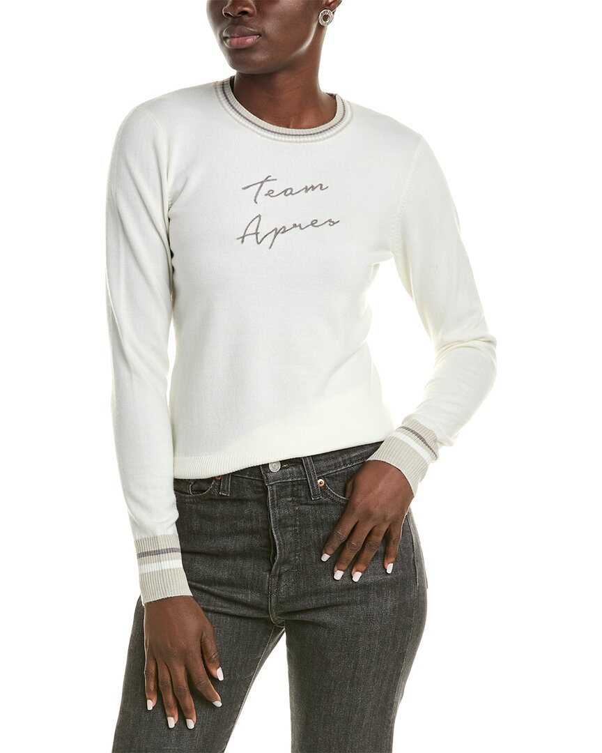 Meister X Fera Team Apres Wool-blend Sweater In White
