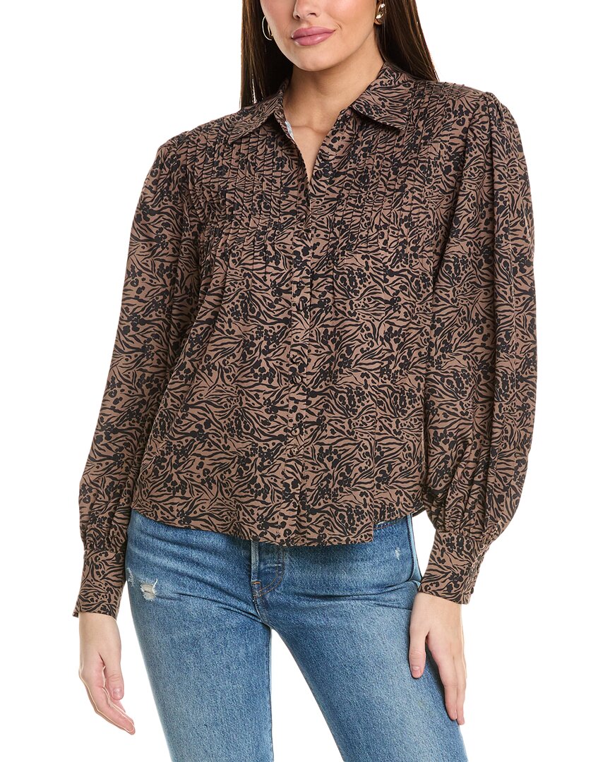Shop Bluebird Canyon Zuri Top In Brown