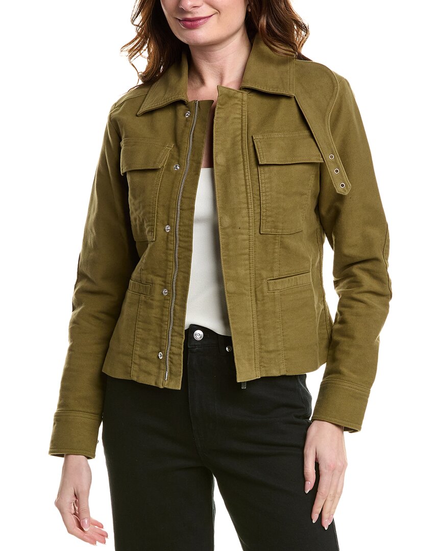 Proenza Schouler White Label Ava Jacket In Green