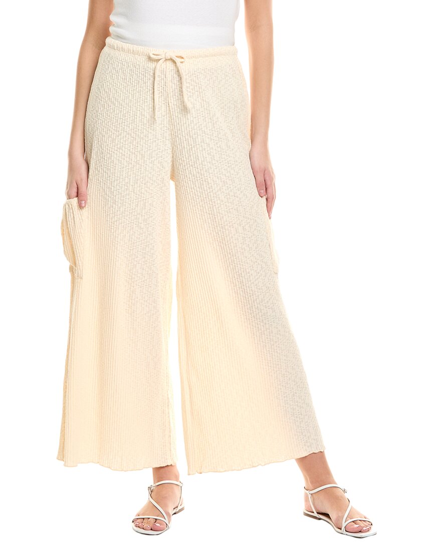PROJECT SOCIAL T PROJECT SOCIAL T NEVER BETTER TEXTURED WIDE LEG PANT