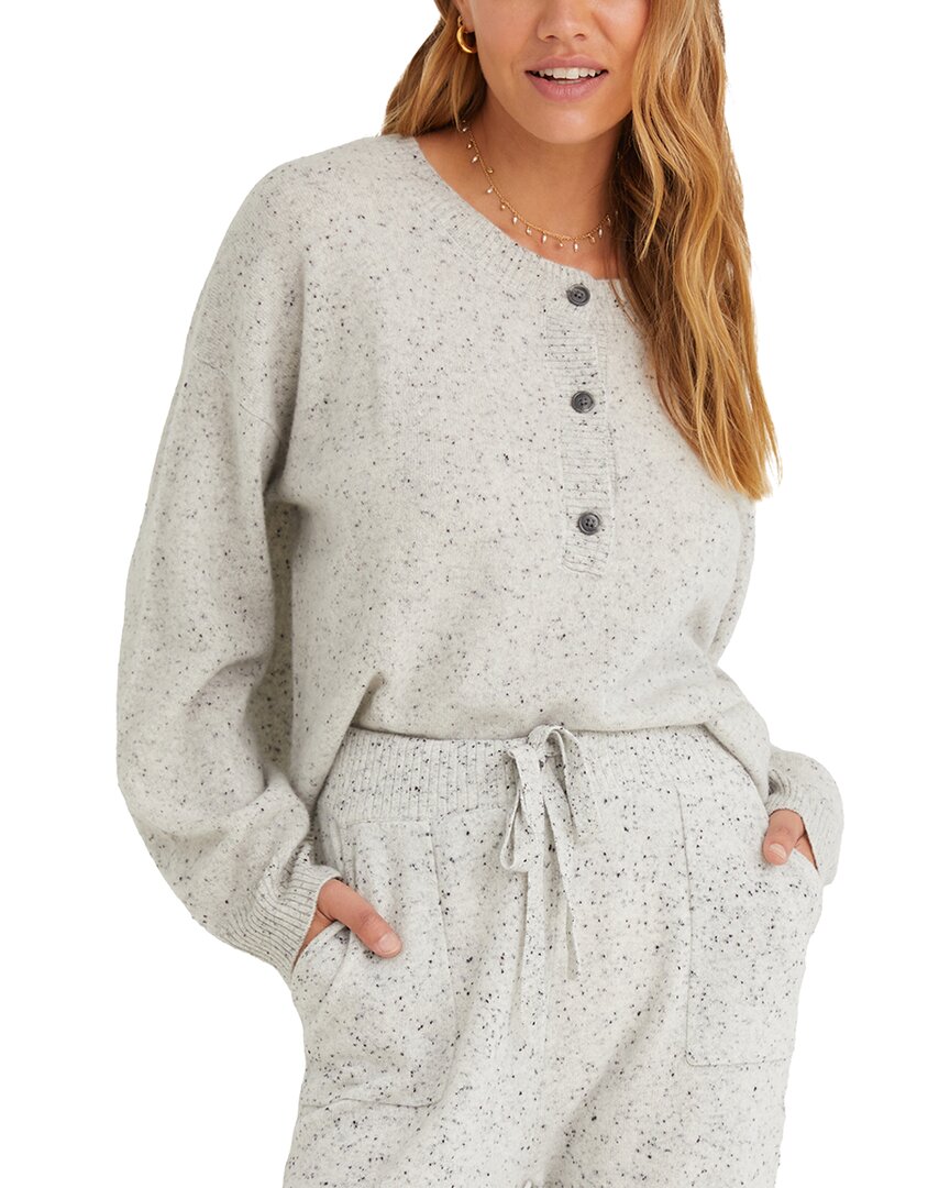 Bella Dahl Cashmere Henley Sweater