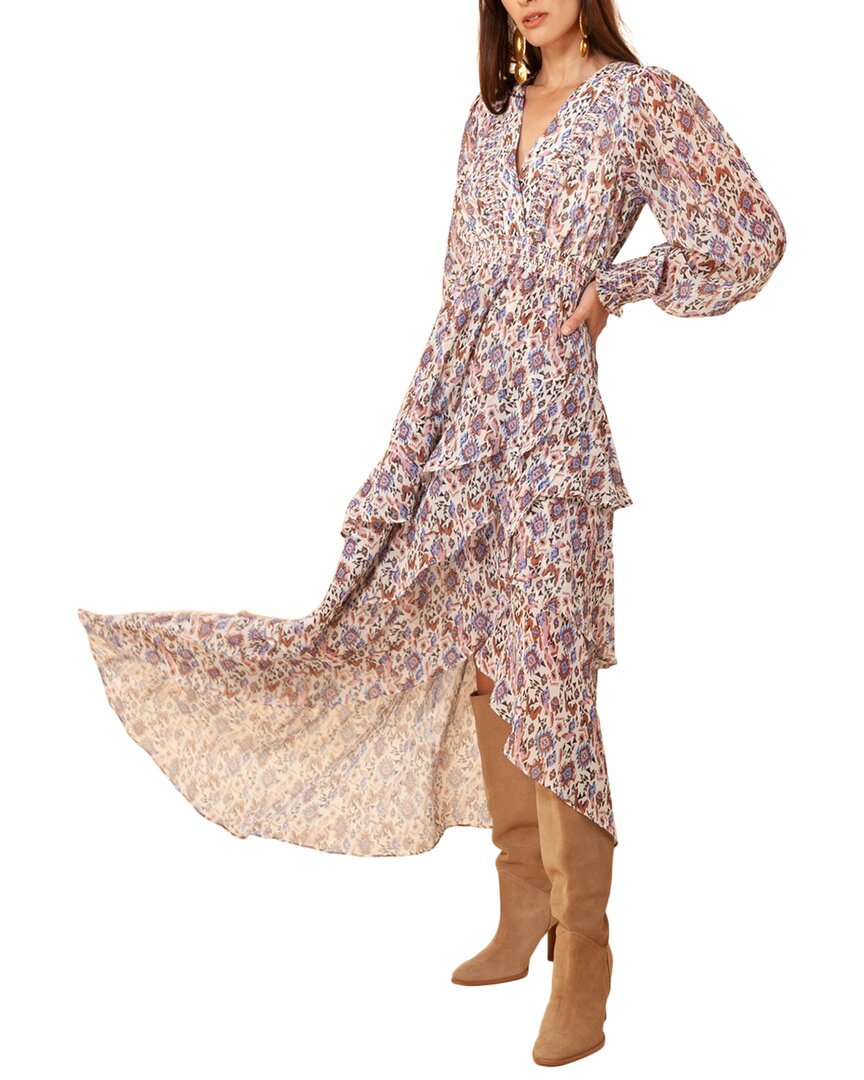 Hale Bob Chiffon Maxi Dress