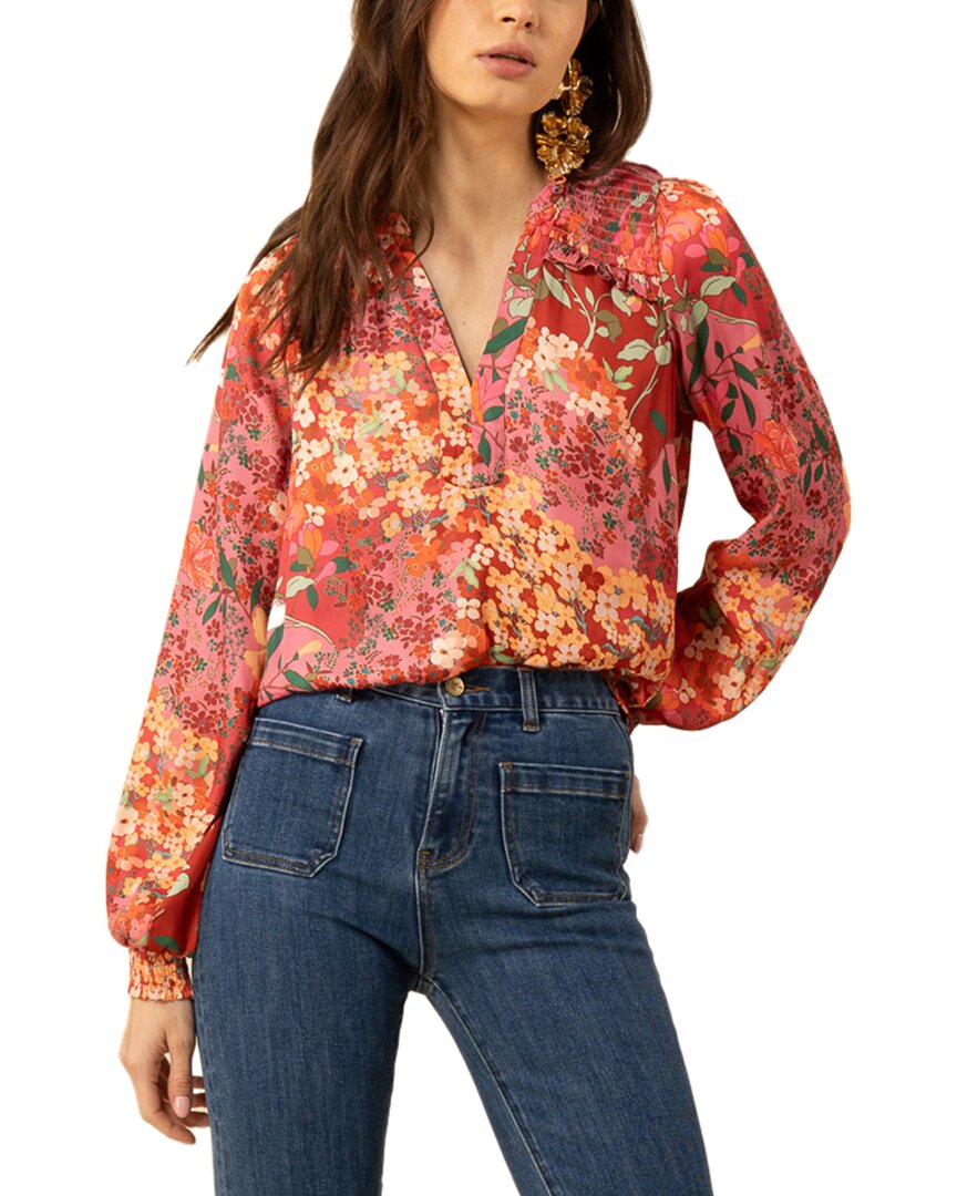 Hale Bob Ariah Blouse In Multi