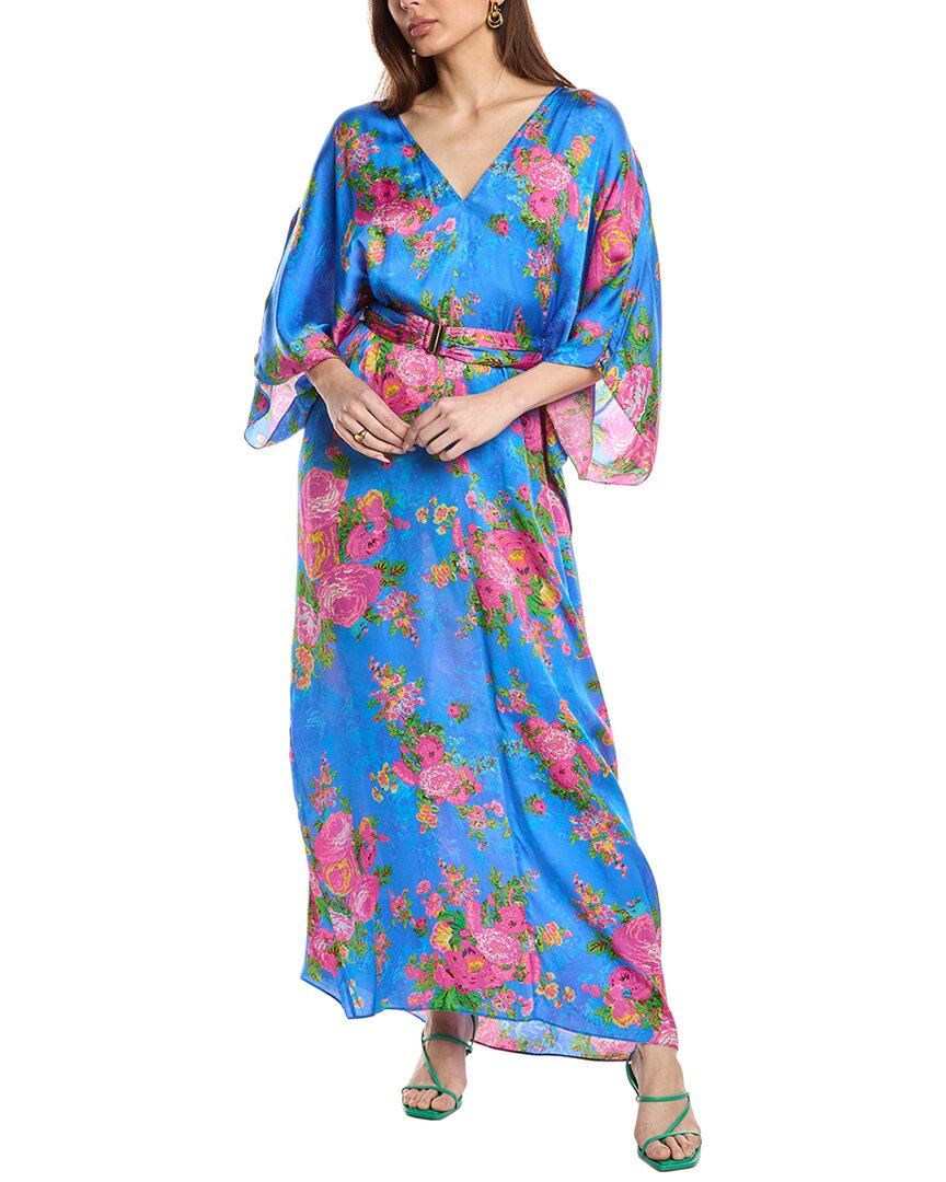Hemant & Nandita Kaftan In Blue