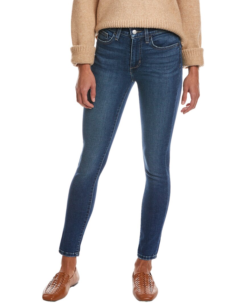 Joe's Jeans Evening High-rise Skinny Ankle Jean In Blue