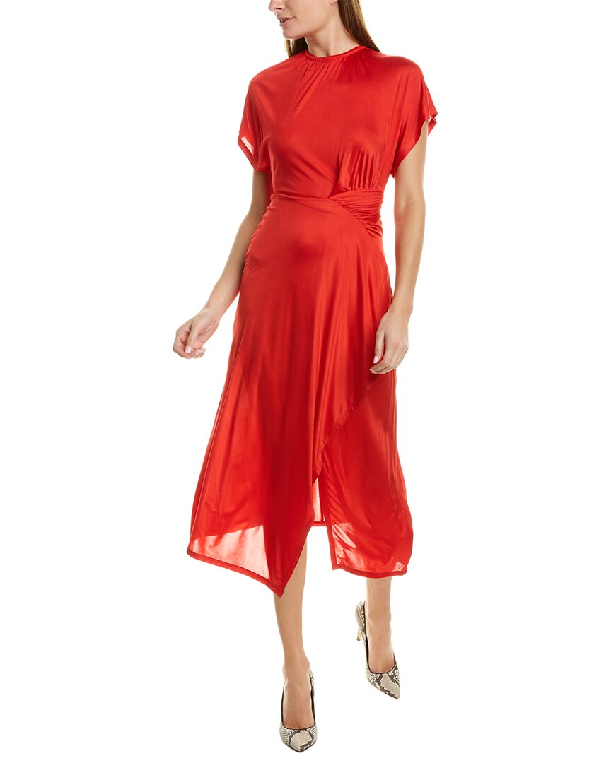 Image of Yigal Azrouel Cape Midi Dress