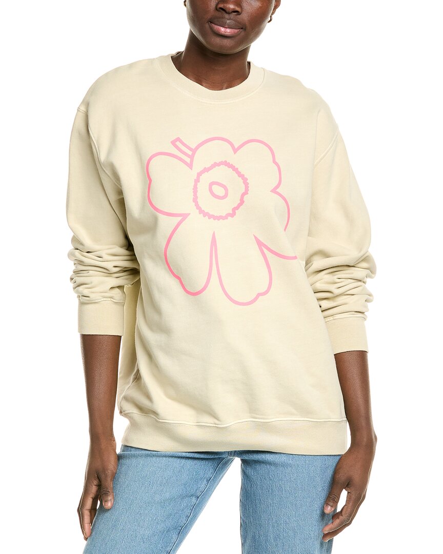 Marimekko Piirto Unikko Sweatshirt In Brown
