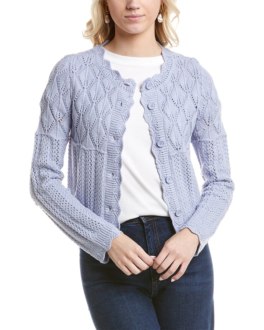 Design History Button Front Cardigan