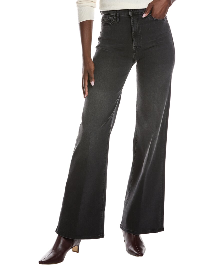 7 For All Mankind Ultra High Rise Reston Jean In Black