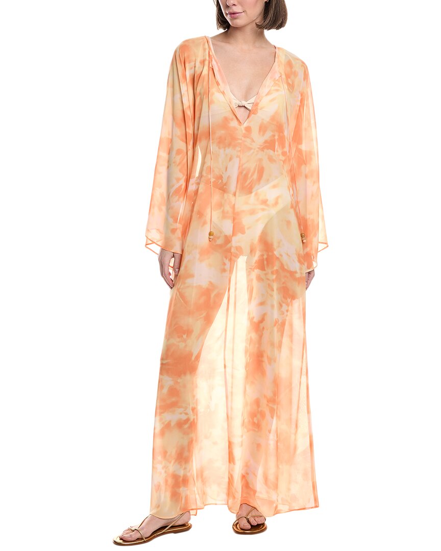 Devon Windsor Quincy Maxi Dress In Yellow