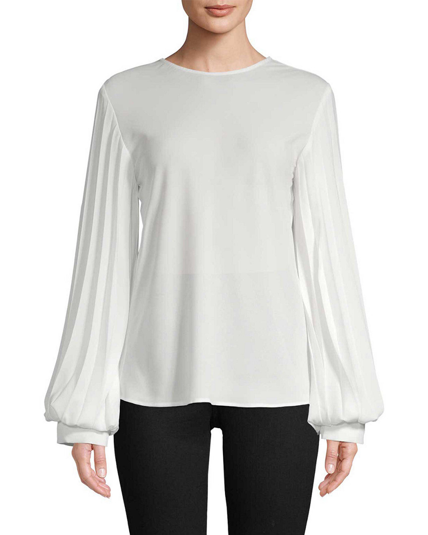 Image of GEORGIA HARDINGE Pleated Blouse