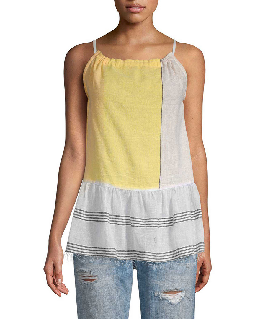 Image of lemlem Colorblocked Peplum Top